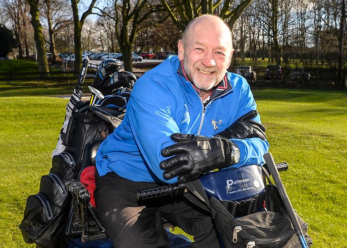 Tapton Park Golf Club Golfer who uses just one arm to play his shots is set to become ... photo