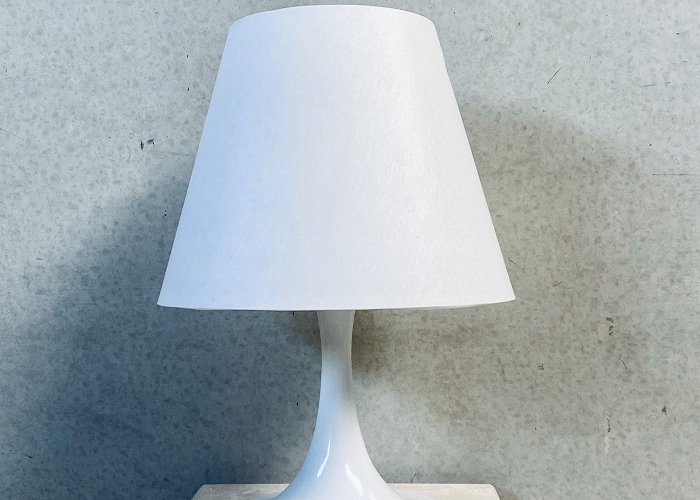 IKEA Netherlands Mid-Century White Tulip RAAK Amsterdam Table Lamp, Netherlands ... photo