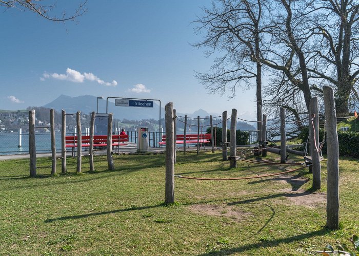 Strandbad Tribschen Playground Richard-Wagner-Museum-Strand, Lucerne • Playground ... photo