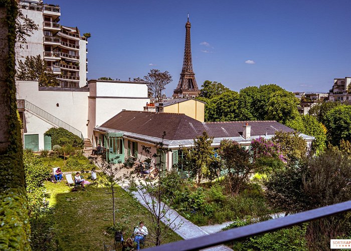 Balzac's House The Maison de Balzac, home of the famous writer, and its secret ... photo