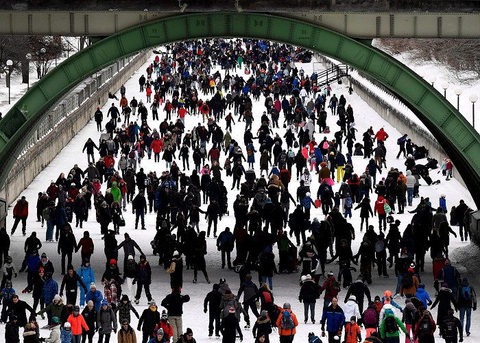 Rideau Canal The world's largest outdoor ice rink is closed due to lack of ice ... photo