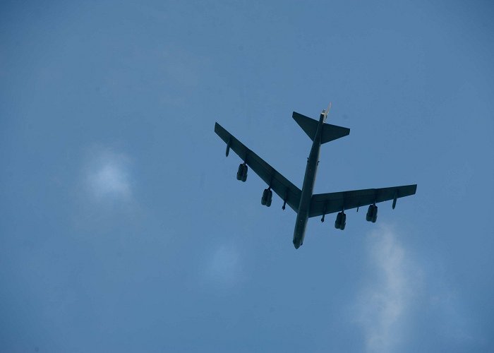 Fairford Royal Air Force Base Ready to receive: B-52s touch down in England > Air Force ... photo