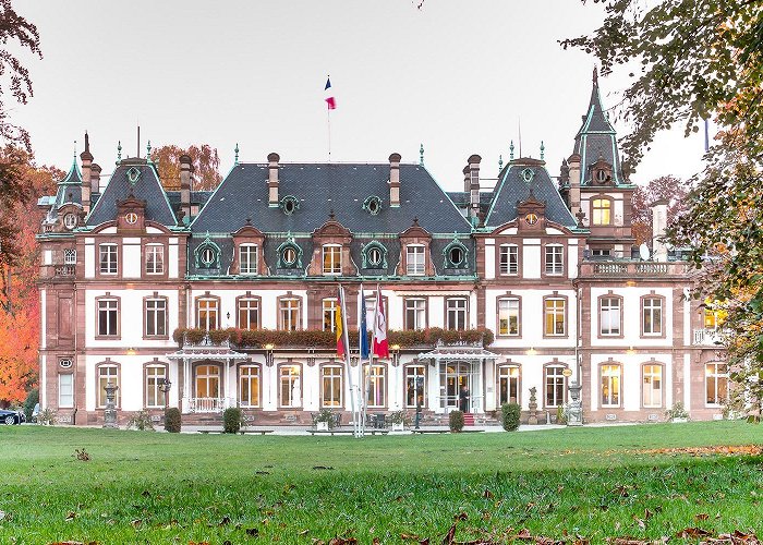 Park of the Chateau de Pourtales Explore the Chateau - European Study Center (ESC) in Strasbourg ... photo