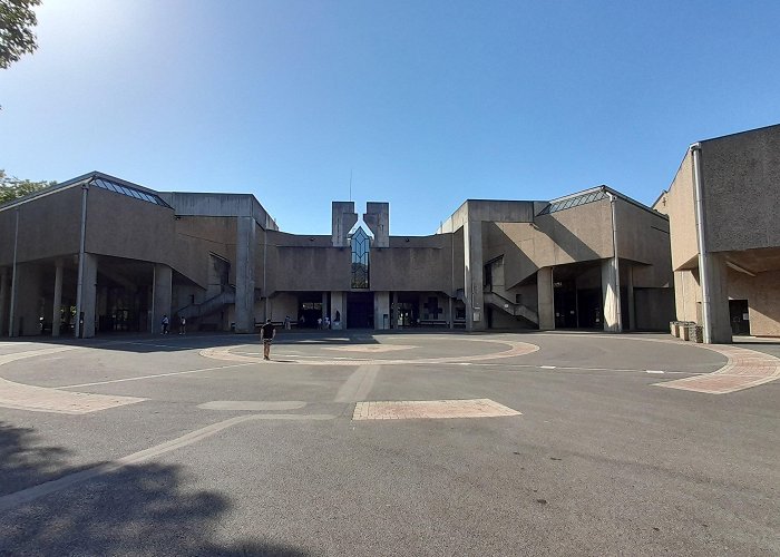 Church of Saint Bernadette OC] Church of Saint Bernadette, Lourdes, France. Opened 1988. : r ... photo