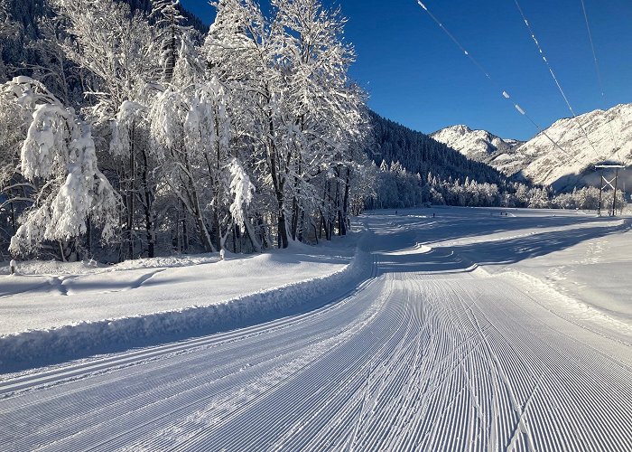 Panthiaz Ski Lift Nordic ski area of Abondance Valley | Ski & Slide | Châtel ski ... photo