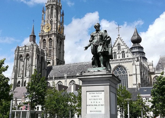 Parking Rubens Cathedral of Our Lady, Antwerp photo