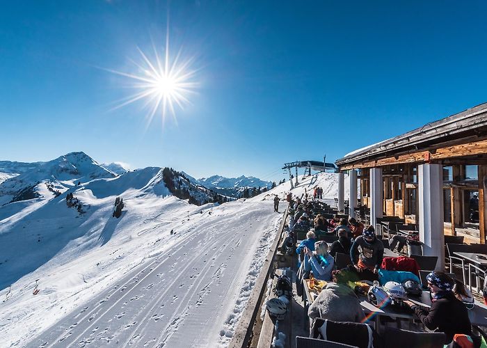 Saanersloch Saanersloch Run: Mountain station - Middle station • Sledding ... photo