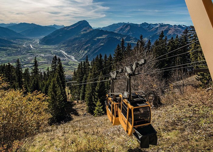 Aelpli Älpli Railway at the foot of the Vilan | Switzerland Tourism photo