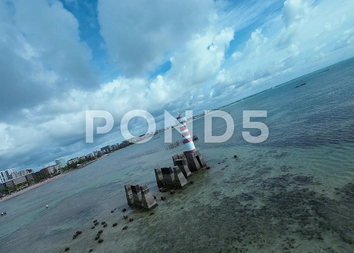 Maceio Lighthouse Ponta Verde Lighthouse At Maceio In Alag... | Stock Video | Pond5 photo