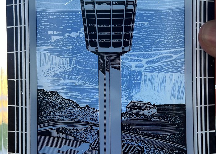 Minolta Tower-Ctr RARE 1960s Seagram Tower/ Minolta Tower in Ontario Canada Painted ... photo