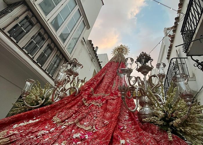 Fiestas de la Virgen de Luz La Virgen de Luz alumbra Tarifa photo