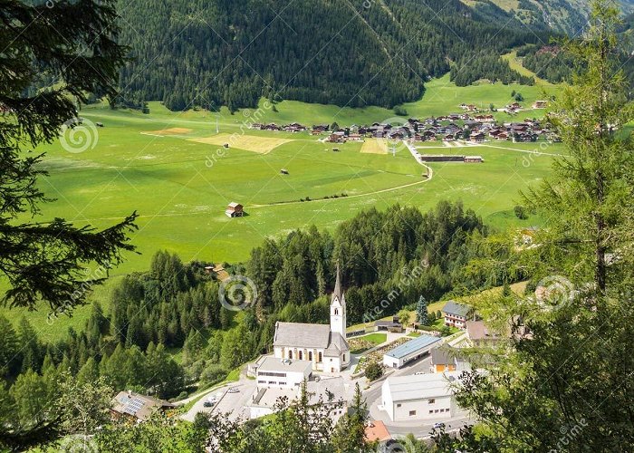 Blauspitz Kals am Grossglockner stock photo. Image of church, austrian ... photo