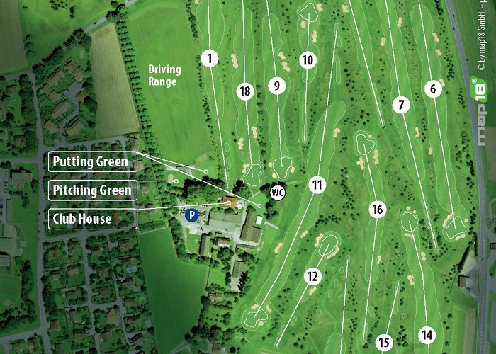 Payerne Golf Club Golf Club Payerne - map18 photo