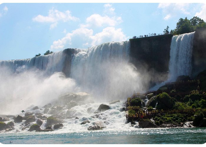 American Falls Visiting Niagara Falls: American Falls vs. The Canadian Side photo