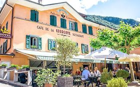 Hotel Auberge Communale de la Couronne à Yvorne Exterior photo