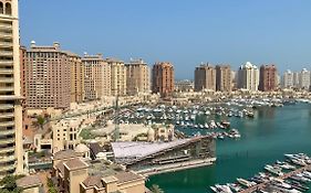 The Pearl Qatar, Luxury 2Br Apartment, Marine View, Swimming Pool Gym Doha Exterior photo
