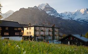 Hotel Drei Berge Mürren Exterior photo