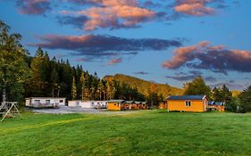 Villa Korsbakken Camping à Isfjorden Exterior photo