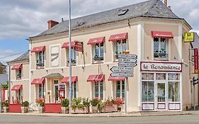 Hotel Logis La Renaissance à Le Lude Exterior photo