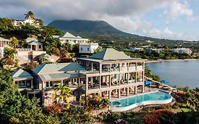 Villa Beautiful 3 Story 8,000 Sq Ft Oceanside Mansion à Nevis Exterior photo