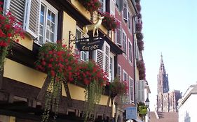 Hotel Restaurant Au Cerf d'Or Strasbourg Exterior photo