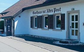 Hotel Gasthaus Zur Alten Post à Hemmenhofen Exterior photo