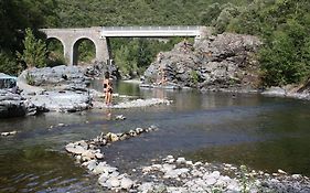 Hotel Camping Les Gorges de l'Hérault à Sumène Exterior photo