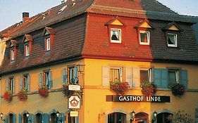 Hotel Gasthof Zur Linde Rothenburg ob der Tauber Exterior photo