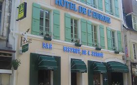 Hotel De L'Europe Rest. Le Cepage Corbigny Exterior photo