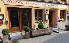 Hotel Auberge des Trois Châteaux à Eguisheim Exterior photo