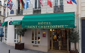 Hotel Saint Christophe Paris Exterior photo