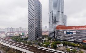 New Space-Time Zhongli Hotel Apartment Shanghai Exterior photo