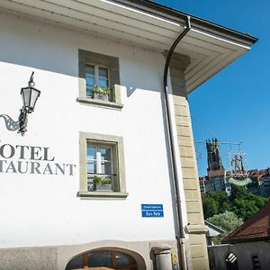 Hotel Le Sauvage à Fribourg Exterior photo