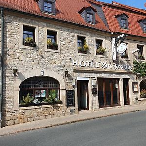 Hotel Zur Traube Freyburg Exterior photo