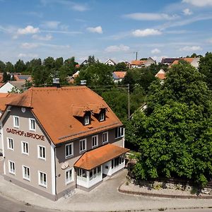 Hotel Gasthof Zur Bruecke à Kaufering Exterior photo