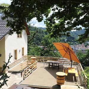 Appartement Luxusboofe - Ferienhaus Am Lilienstein à Königstein Exterior photo