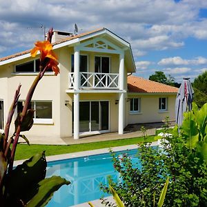 Villa Alba. Piscine grand jardin Hauts de Bordeaux Carignan-de-Bordeaux Exterior photo