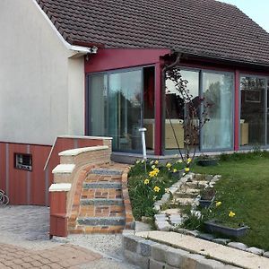 2 chambres privées dans un jardin d'hiver, garage voiture, vélos, motos Tourville-sur-Arques Exterior photo