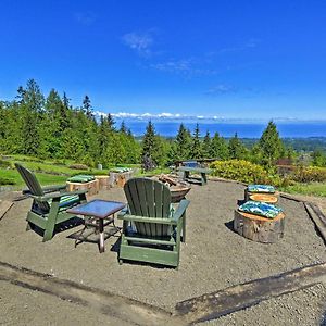 Villa Picturesque Port Angeles Cabin With Fire Pit! Exterior photo