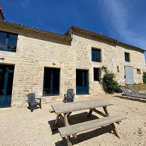 Villa Château des Loups - Les Cyprès à Echire Exterior photo