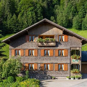 Appartement Ferienbauernhof Oberhauser à Schoppernau Exterior photo