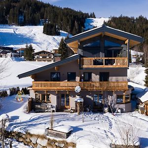 Villa Ski In - Ski Out Panoramaferienhaus Breitmoos Neben Mittelstation à Mittersill Exterior photo