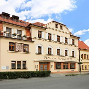 Hotel Penzion Pansky Dum à Rozmital pod Tremsinem Exterior photo