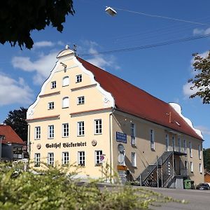 Hotel Backerwirt - Wohnen Und Schlafen à Welden Exterior photo