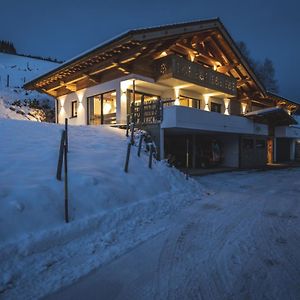 Villa Chalet Ferienhaus Steinbock à Jungholz Exterior photo