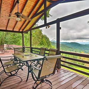 Villa Cullowhee Cabin With Breathtaking Mountain Views! à Glenville Exterior photo