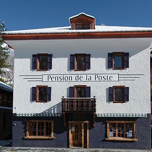 Hotel Pension De La Poste à Zinal Exterior photo