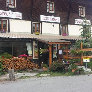 Hotel L'Ours Blanc à Allos Exterior photo