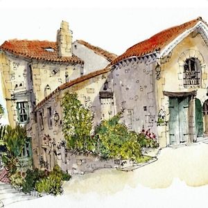 Villa Bellevue de la Rive Gauche sublime avec du vin à Pessac-sur-Dordogne Exterior photo