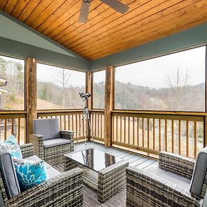 Cullowhee Home With Game Room, Wraparound Decks Exterior photo